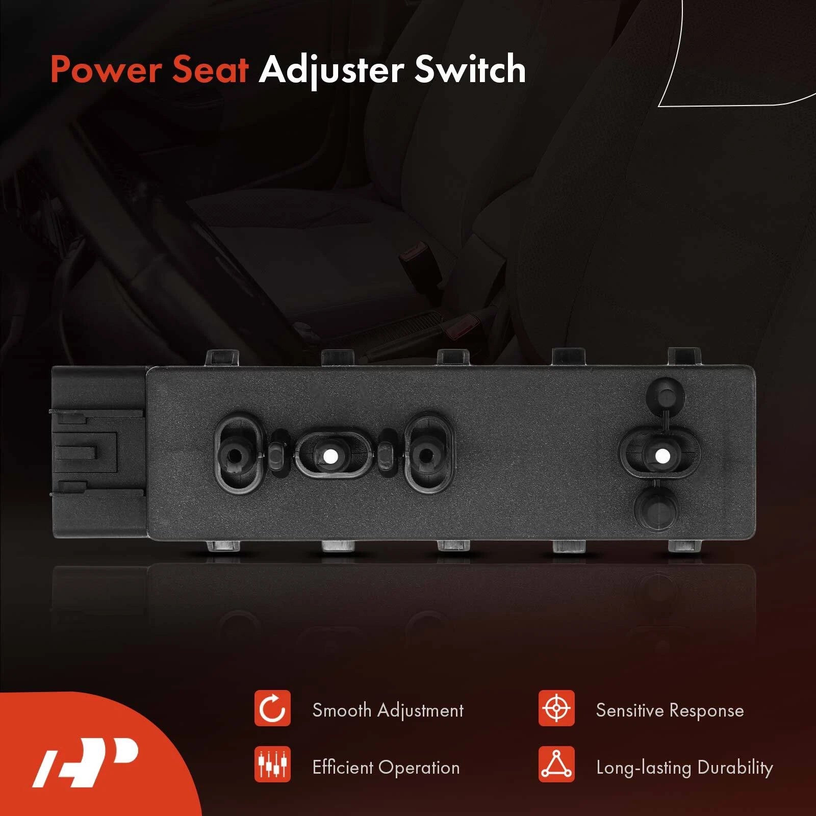 Power Seat Switch Left for Buick Lucerne, Cadillac, Chevrolet, GMC (2006–2011)