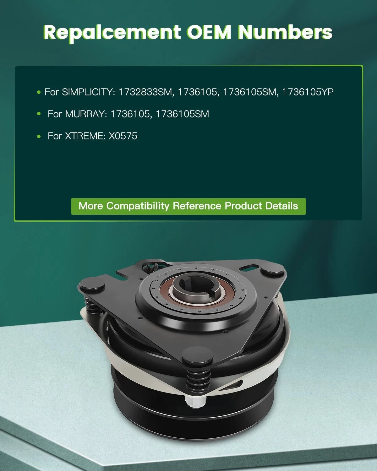 Electric PTO Clutch for Snapper X0144 (1686883, 1686883SM, 1687296SM)