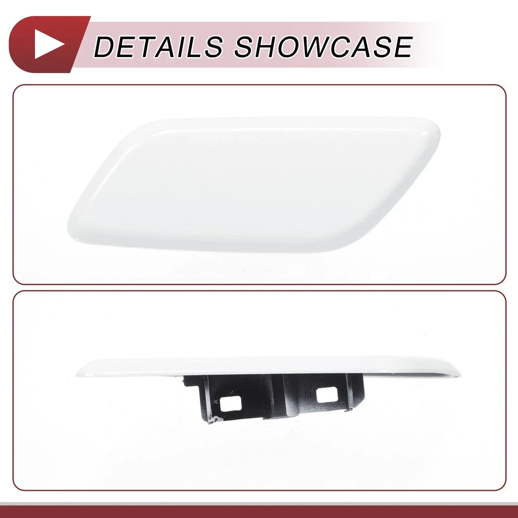 Front Left Washer Nozzle Cover for Lexus LX570 (2013-2015) - White 1 x Cap