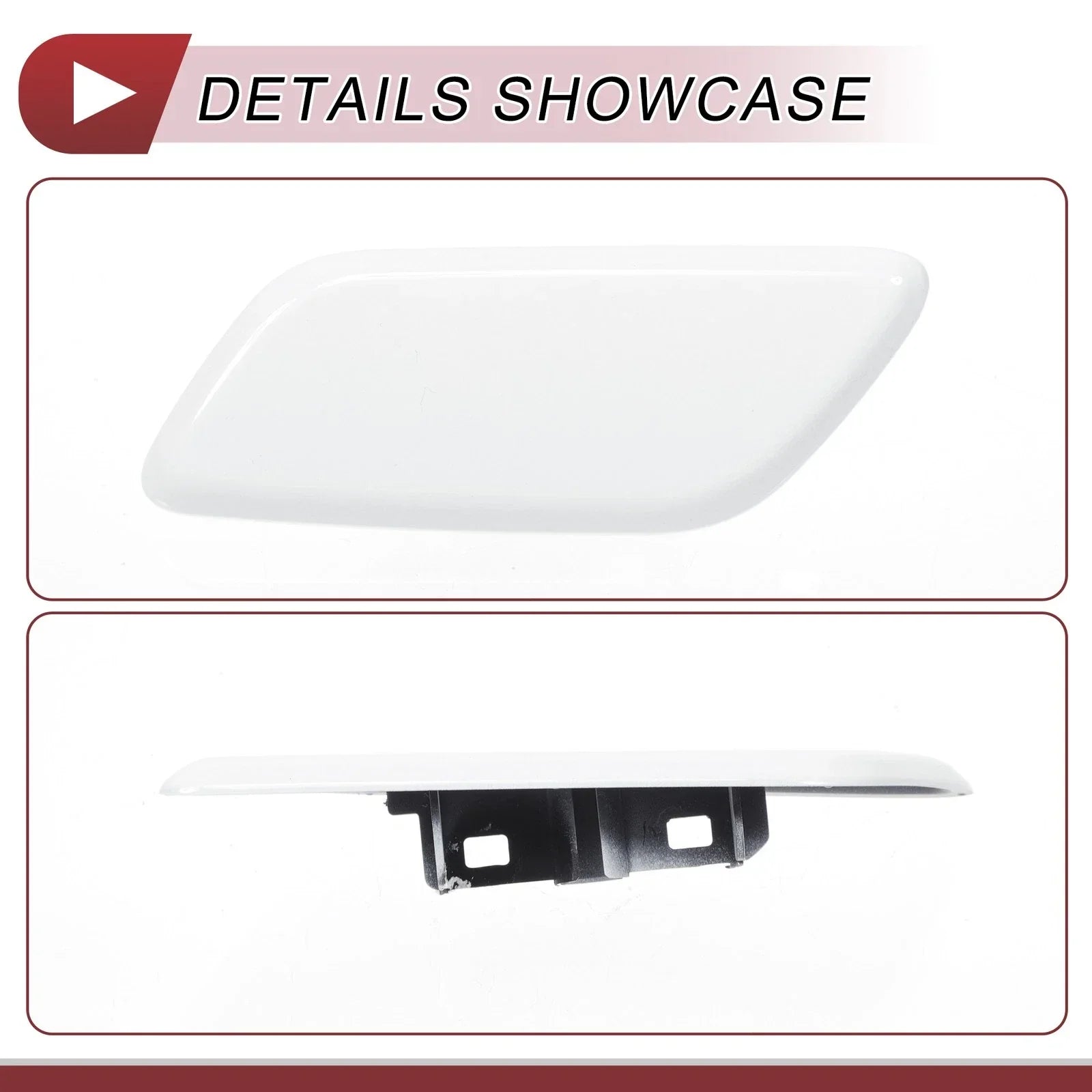 Front Left Washer Nozzle Cover for Lexus LX570 (2013-2015) - White 1 x Cap