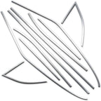10pc. Luxury FX Polished Window Trim Package for 2019-2023 Chevy Blazer