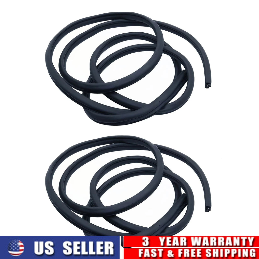 Pair Door Seal Weatherstrip 55023781 for Dodge D100 (1972–1993)
