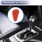 1 Pc Red Silicone Gear Shift Knob Cover for Mazda 3 (2014–2019)