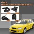 Engine Motor & Trans Mount Set of 4 for Mazda Protege (1999–2003)