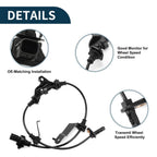 ABS Wheel Speed Sensor No. 57450-TP6-A01 for Honda Crosstour (2010–2015)