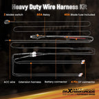 4-Pin DT Plug Wiring Harness for maXpeedingrods Crosshair LED Driving Lights