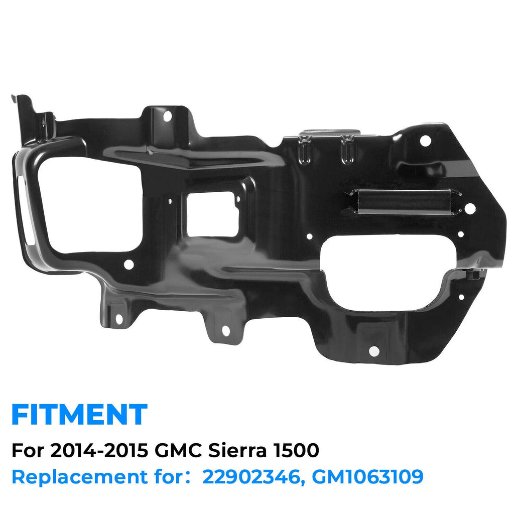 Bumper Bracket for GMC Sierra 1500 (2014–2015) Front Passenger Side