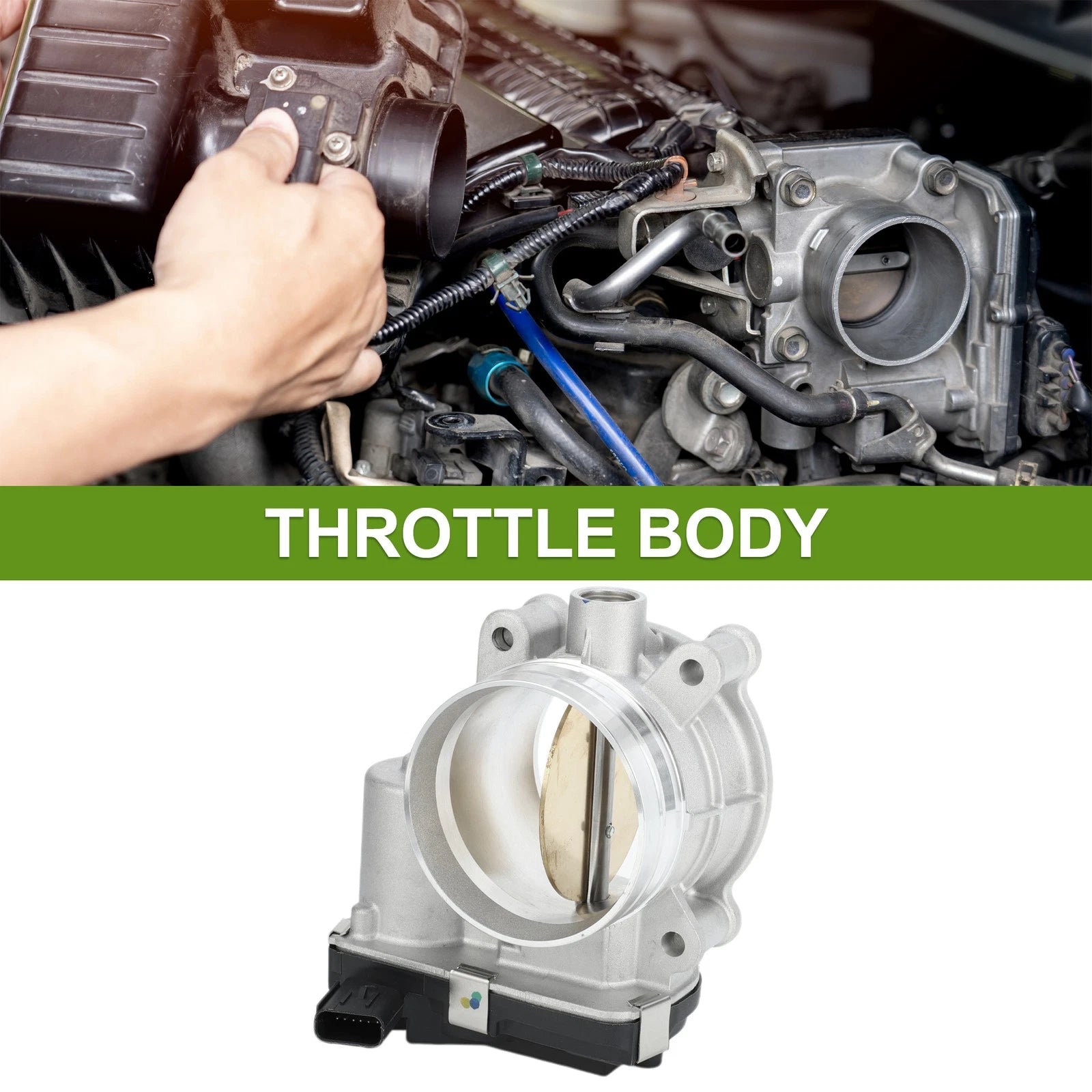 Throttle Body for Chevrolet Silverado 2500HD 3500HD, GMC Sierra 2500HD 3500HD
