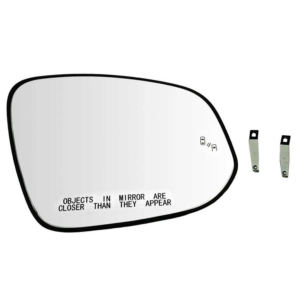 Heated Mirror Glass for Toyota Highlander (2014–2019) BSM Passenger Side