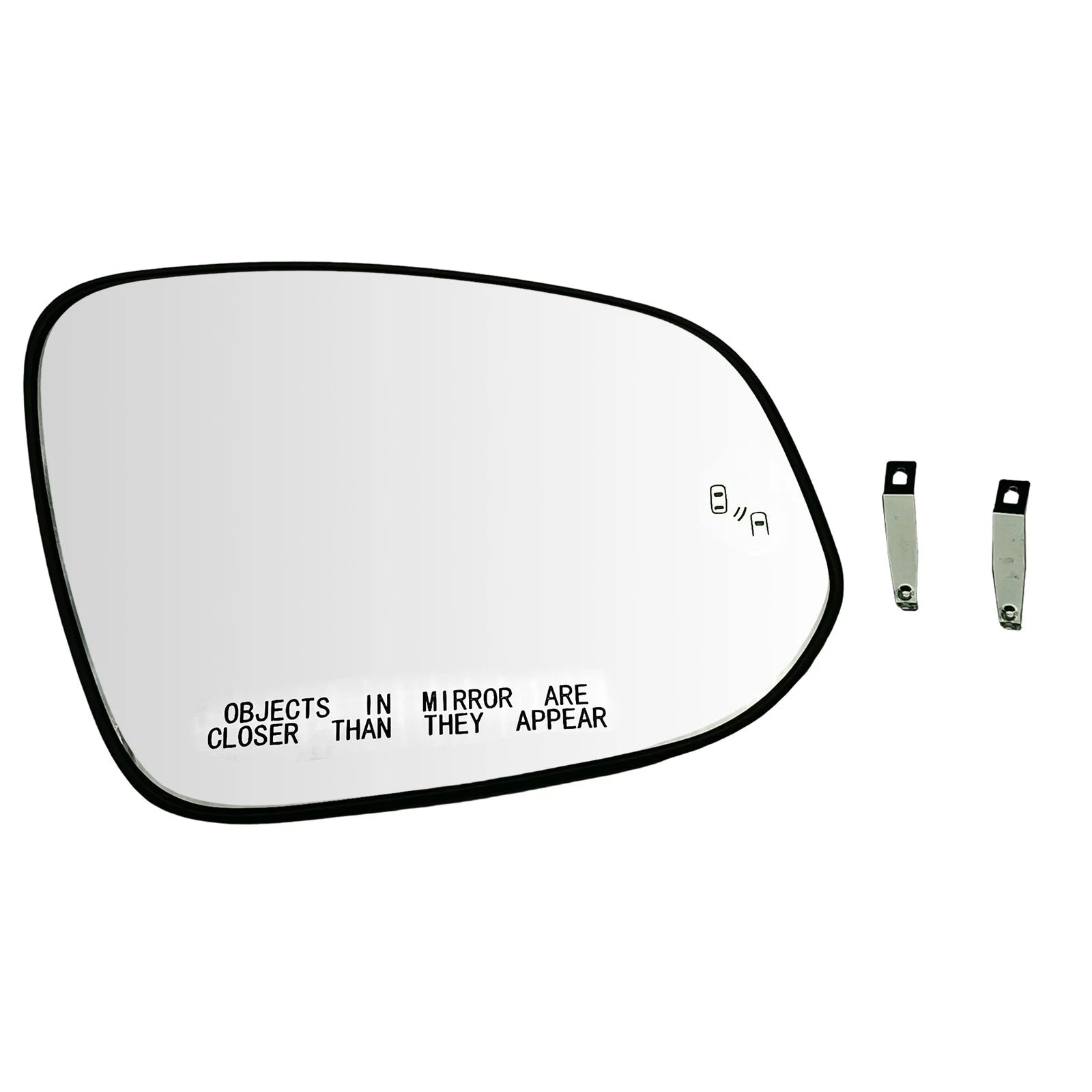 Heated Mirror Glass for Toyota Highlander (2014–2019) BSM Passenger Side