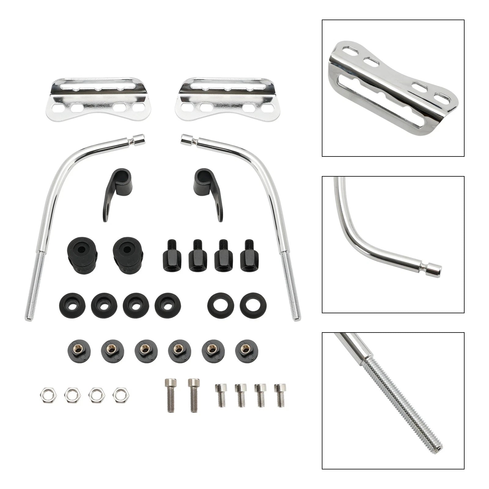 Headlight Mounting Bracket for Universal Motorcycle Retro Cafe Racer