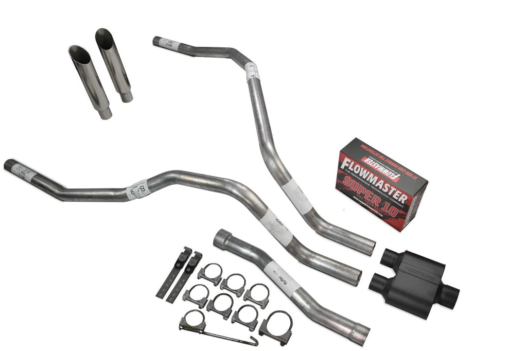 Dual Exhaust Tip for Nissan Titan (2004–2006) 2.5" Flowmaster Super 10