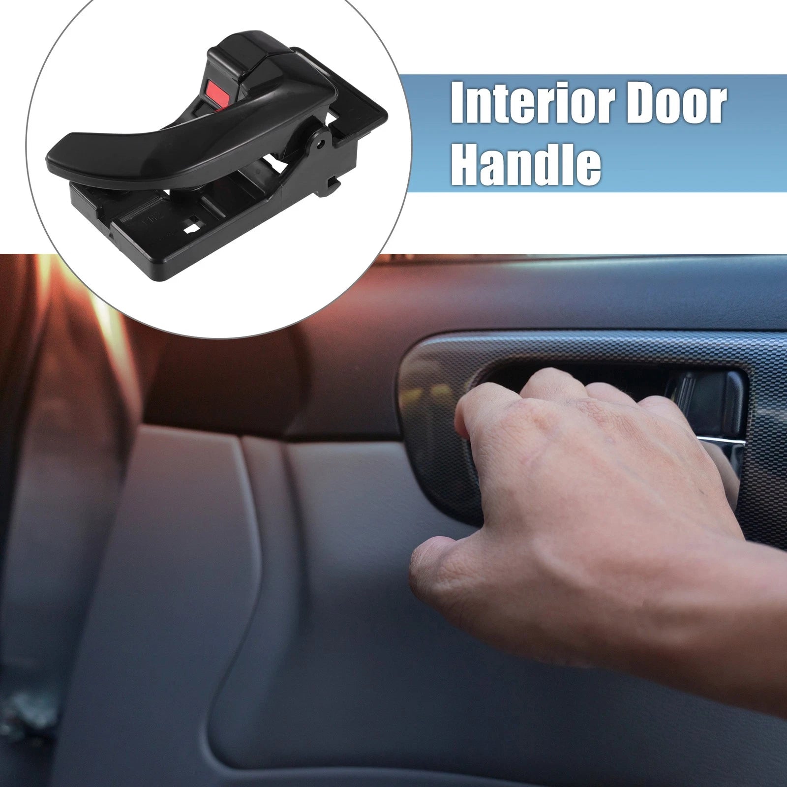 Front Right Interior Door Handle for Hyundai Tucson (2005–2009) No. 826202E000DD