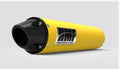HMF Performance Slip On Exhaust for Honda TRX400EX (2000–2009) - Yellow, Black Endcap