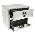 Aluminum Underbody Tool Box for Truck (24"x18"x20")