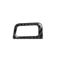 Rear Trunk Switch Button Frame Trim for Audi A6 A7 (2012–2018) Carbon Fiber Black
