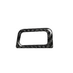 Rear Trunk Switch Button Frame Trim for Audi A6 A7 (2012–2018) Carbon Fiber Black