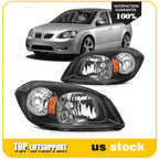 Headlights Pair for Chevy Cobalt, Pontiac G5, Pursuit (2005–2010)