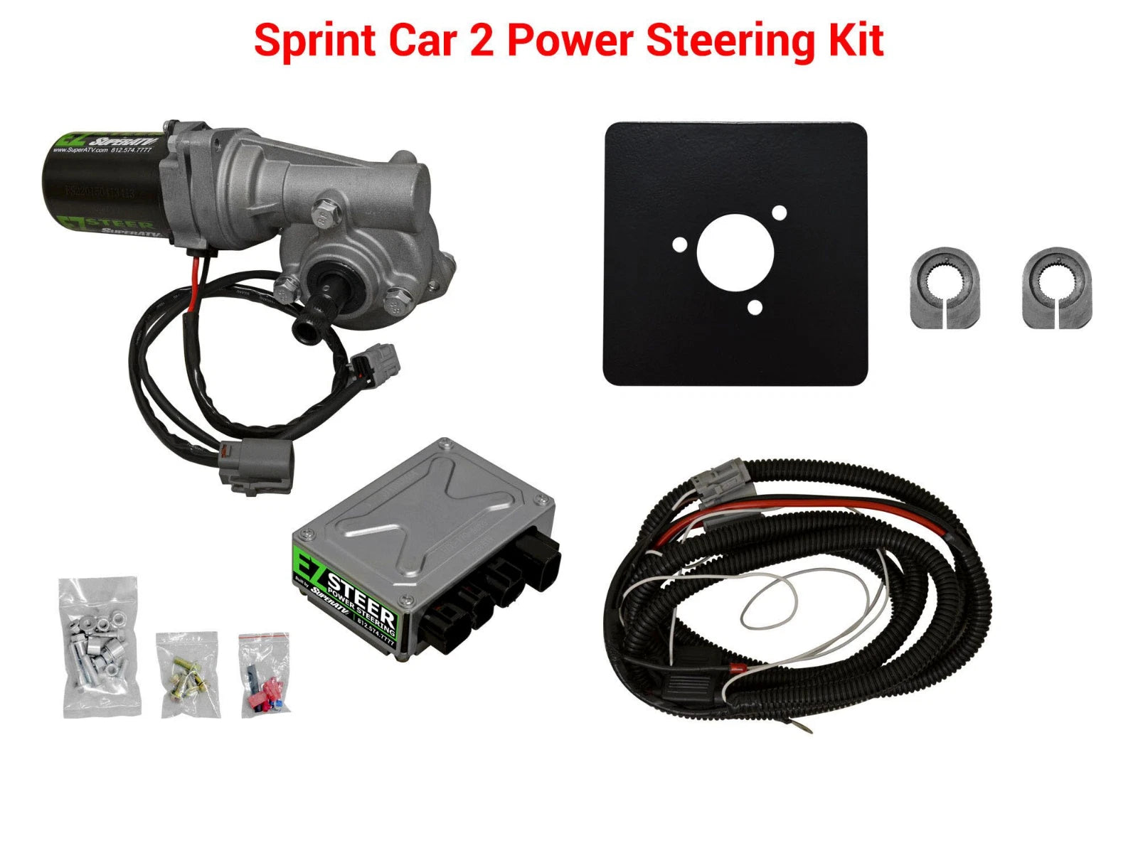 EZ-STEER Power Steering Kit for Sprint Car (2 - 220W)
