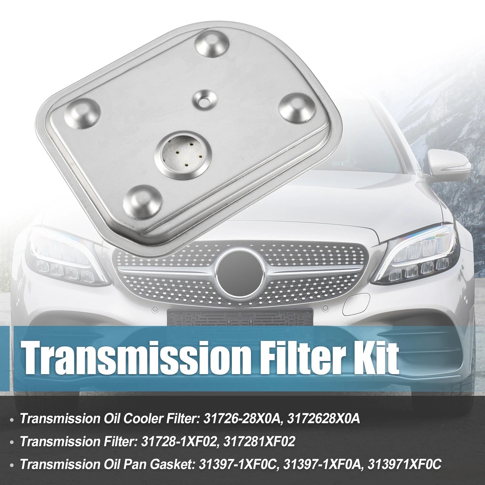 Set of 1 Transmission Filter Kit for Mercedes-Benz B200 (2006–2011) 1693771395