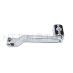 Chrome Billet Slotted Toe Shift Lever Arm for Harley Big Twin (1986–2016)
