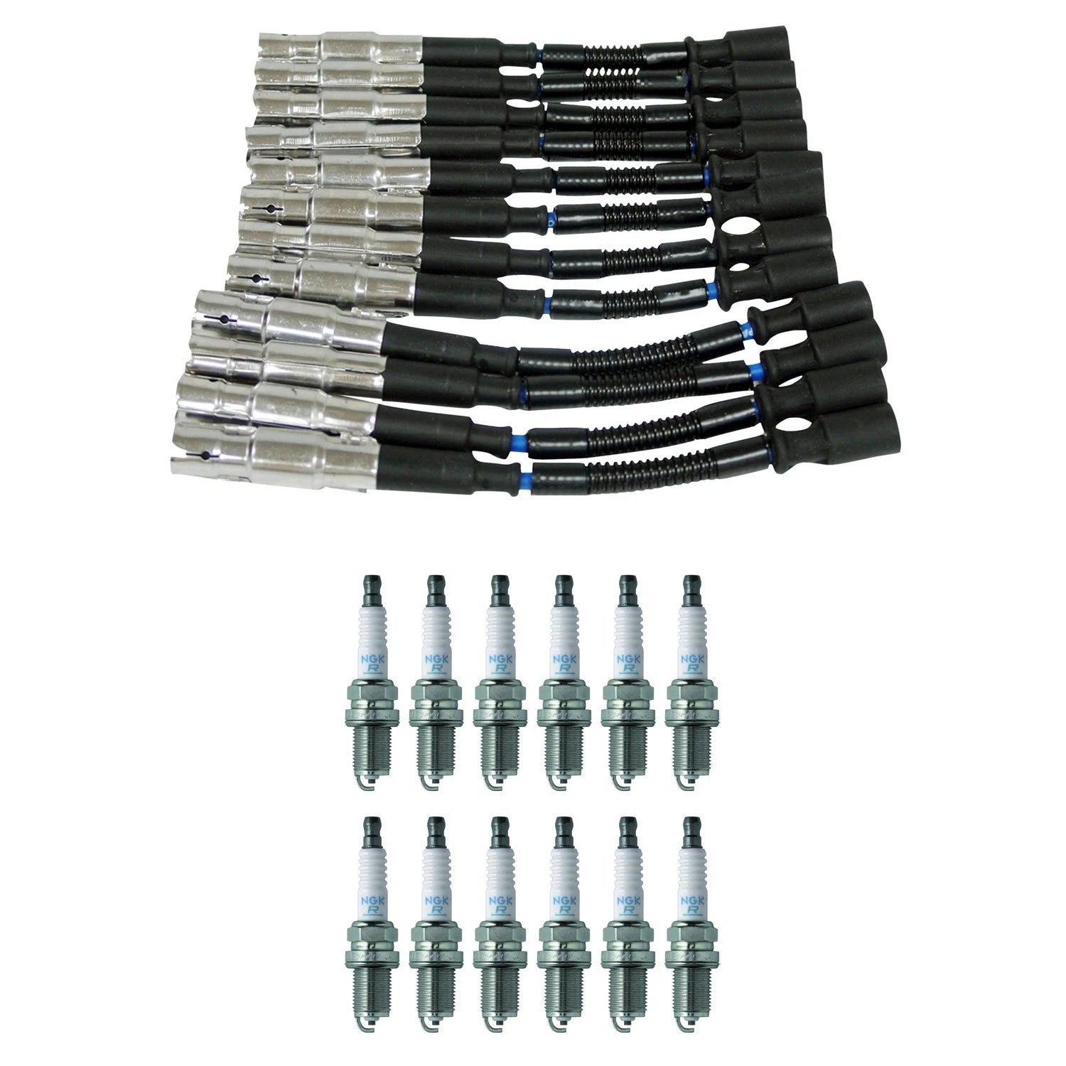NGK 7mm Wire Set for Mercedes W203 C32 AMG R170 SLK32 AMG (2001–2004)