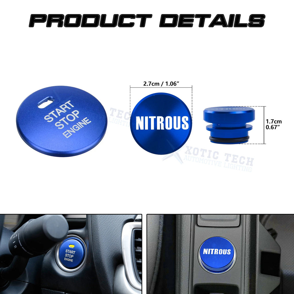 Nitrous Button Trim for Mazda 3 and CX-3 (2014-2021)