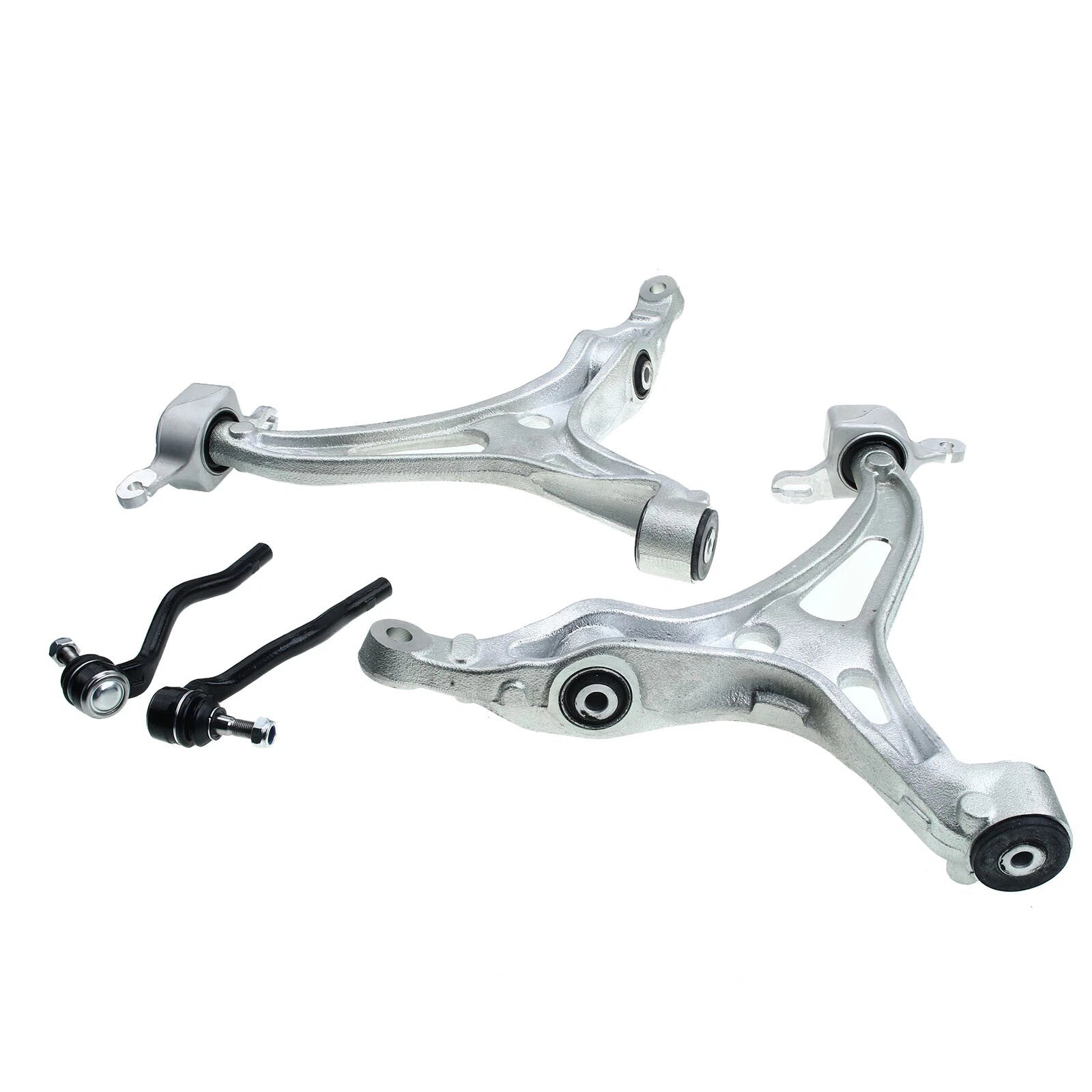 Set of 4 Front Lower Control Arm Tie Rod Ends for Mercedes-Benz ML320 GL550 (2000–2012)