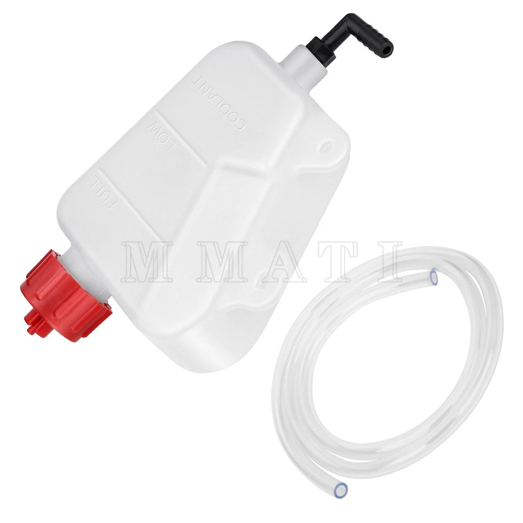 Radiator Coolant Overflow Bottle Surge Tank w/ Hose for Polaris (5436936, 5431673)