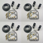 4X Carburetor Kit Diaphragm Float Gasket for Yamaha XJ550 Maxim (1981–1983)