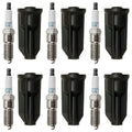 Set of 6 Denso Iridium Spark Plugs & NGK Coil Boots for Envoy (2002–2009)