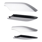 Set of 4 ABS Roof Rack Rail Covers for Lexus GX470 (2003–2009) Silver
