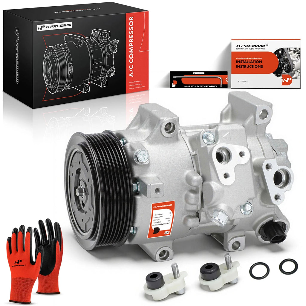 A/C Compressor with Clutch for Toyota Corolla and Scion xB (2009–2012)