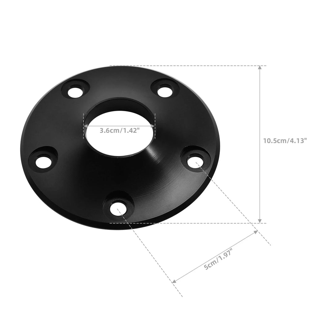 Dual Disc Front Wheel Hub Cap Cover for Harley Touring Glide (2008-2024)