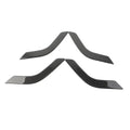 4 x Black Door Handle Cover Trim for Jeep Wrangler (2011-2017)