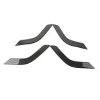 4 x Black Door Handle Cover Trim for Jeep Wrangler (2011-2017)
