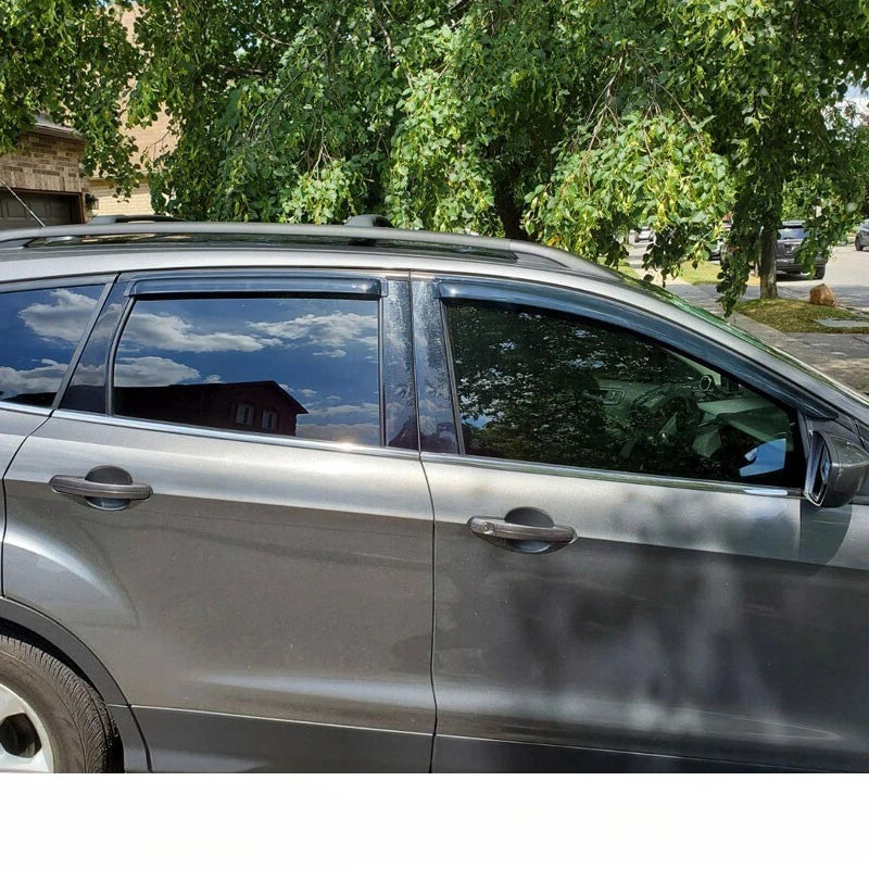 Set of 4 Acrylic Window Visors for Ford Escape (2013–2019)