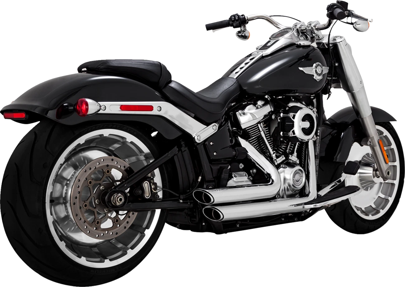 Vance & Hines Shortshots Staggered Exhaust System for Harley (17335-22)