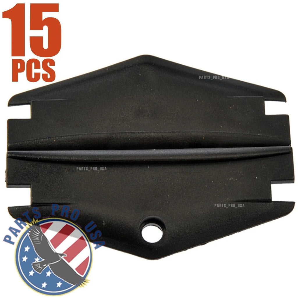 Set of 15 Door Window Guide Retainer Clips for Chevy Cadillac Buick (2010–2023)