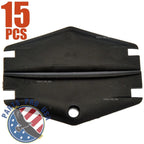 Set of 15 Door Window Guide Retainer Clips for Chevy Cadillac Buick (2010–2023)