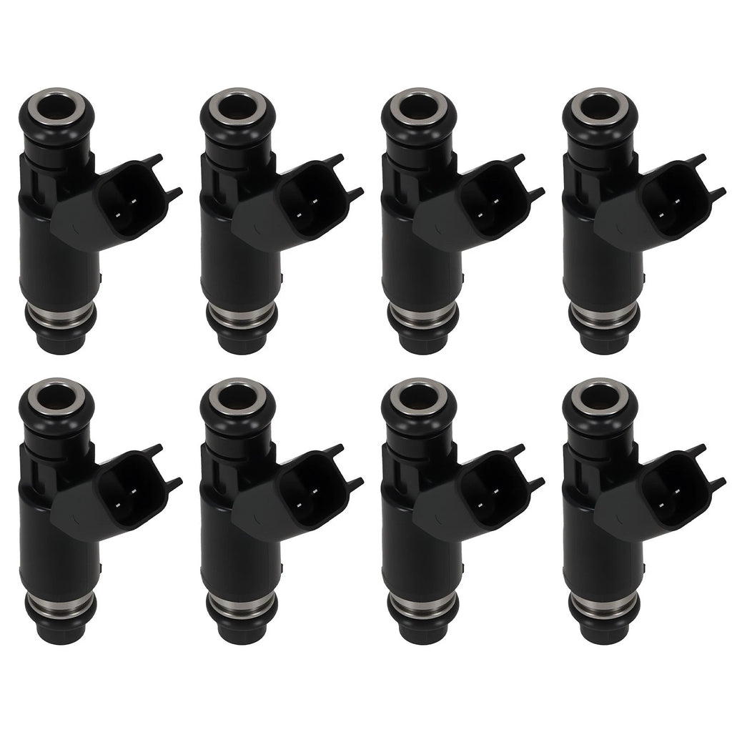 Set of 8 Fuel Injectors for GMC Yukon, Chevy Silverado 5.3L (2002–2006)