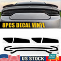 Smoke Tail Light PreCut Overlay Vinyl for Charger (2015–2023)