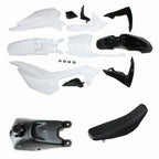 BLK CRF110 Plastics Fairing Fender Kit + Seat + Tank for Dirt Bike