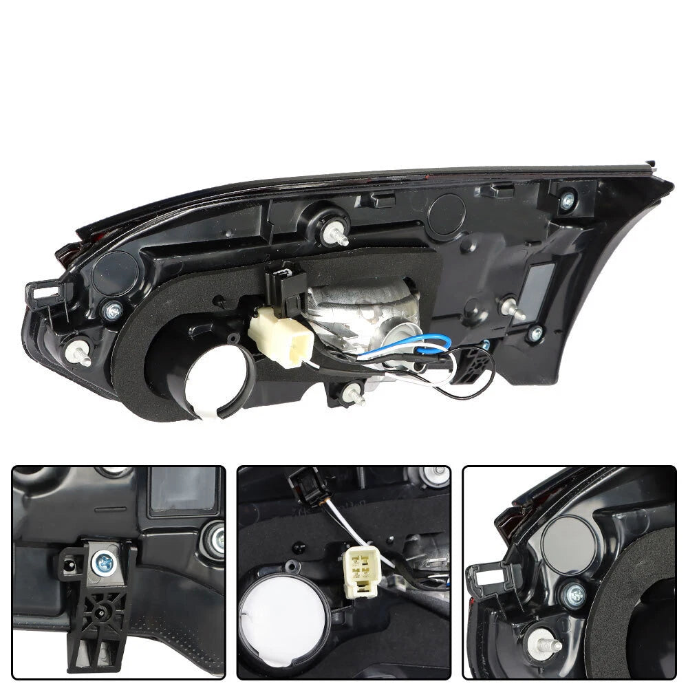 Taillights for Toyota RAV4 (2019-2021) Left Side Replacement Lamps