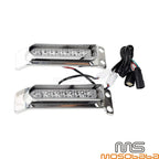 Chrome Saddlebag Filler LED Lights for Harley FLHR FLHTCU FLHTCUL FLHTKL (2014-2023)