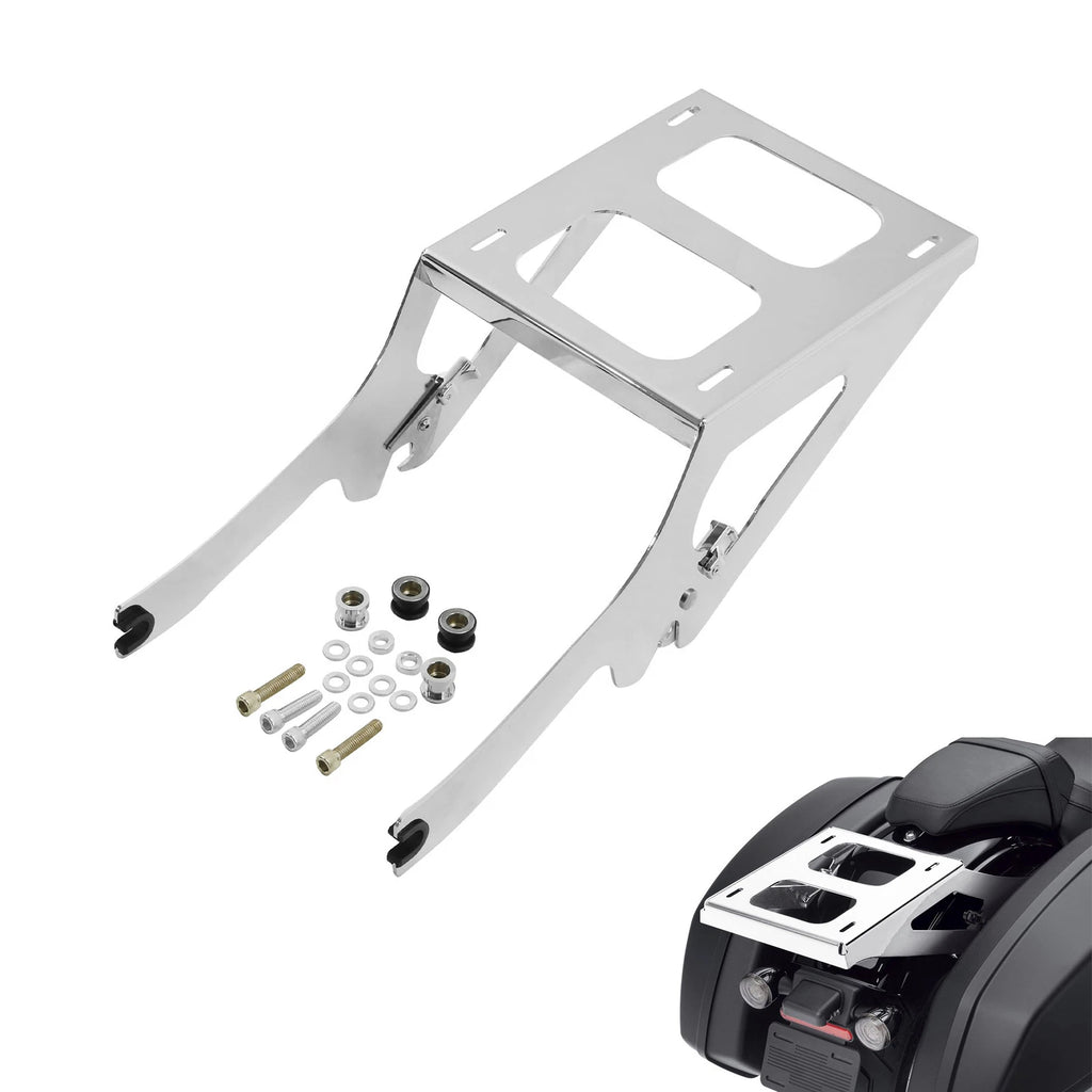 2X Up Mounting Rack for Harley Softail Heritage Classic FLHC (2018–Present) Chrome