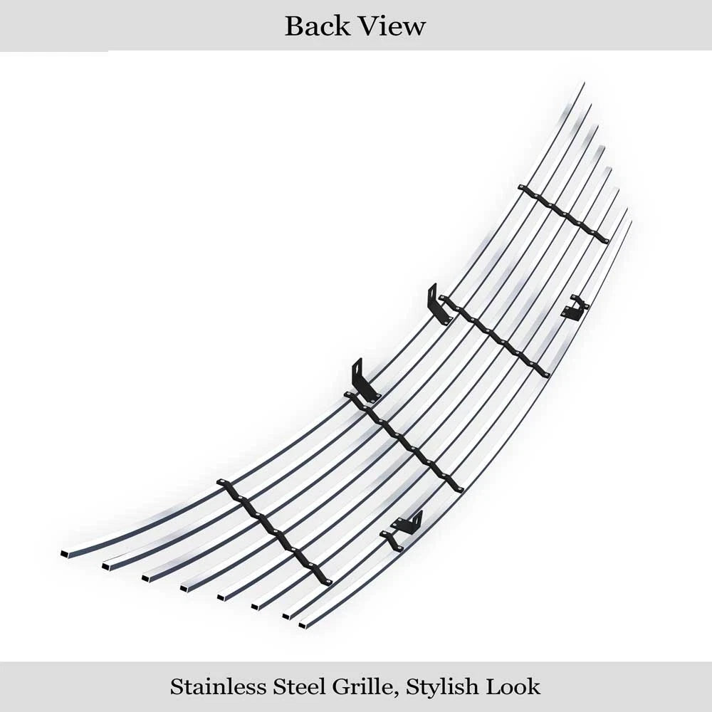 Stainless Silver Billet Grille Insert for Nissan Versa (2007-2011)
