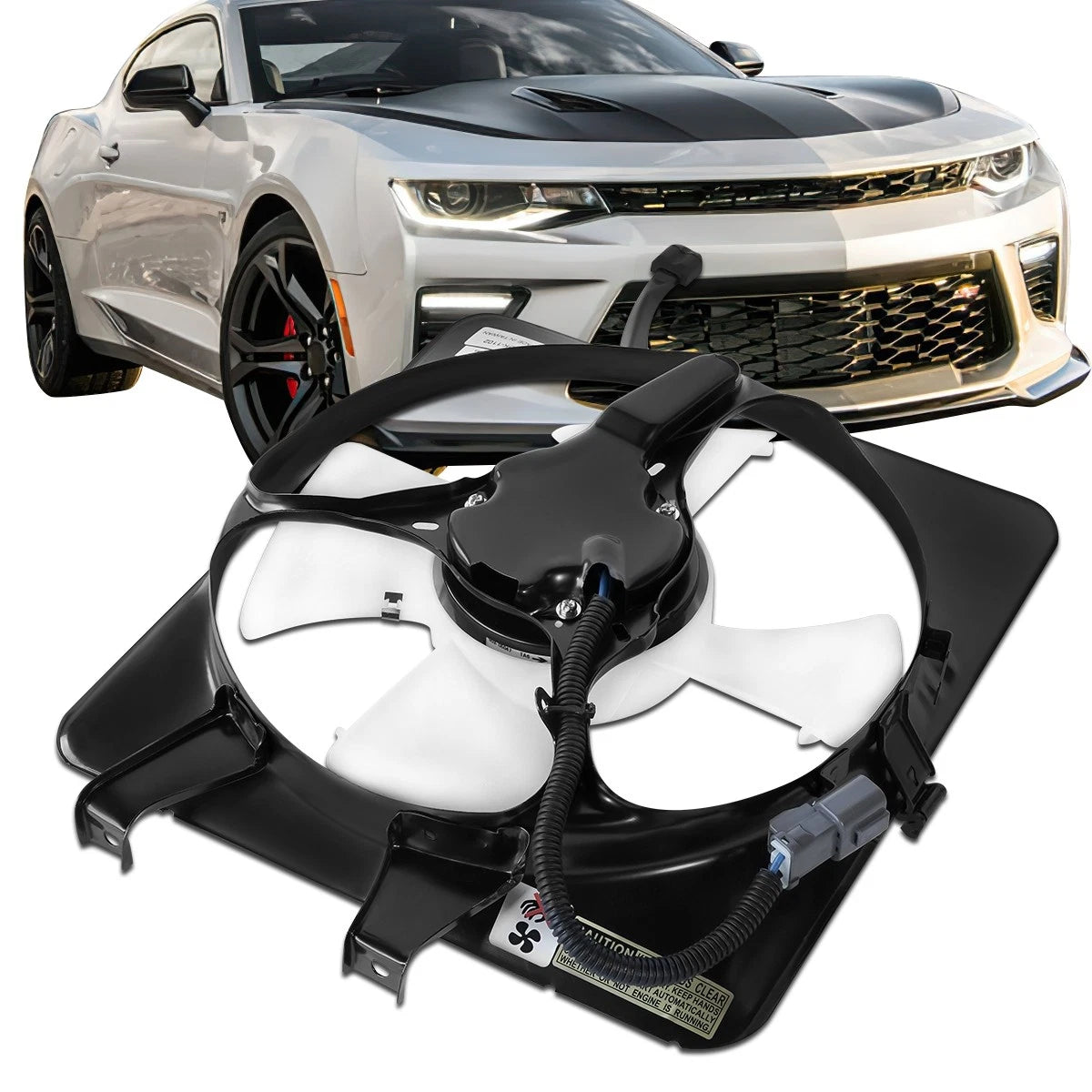 AC Condenser Cooling Fan Shroud Kit for Acura Integra (1994–2001) AC3113101
