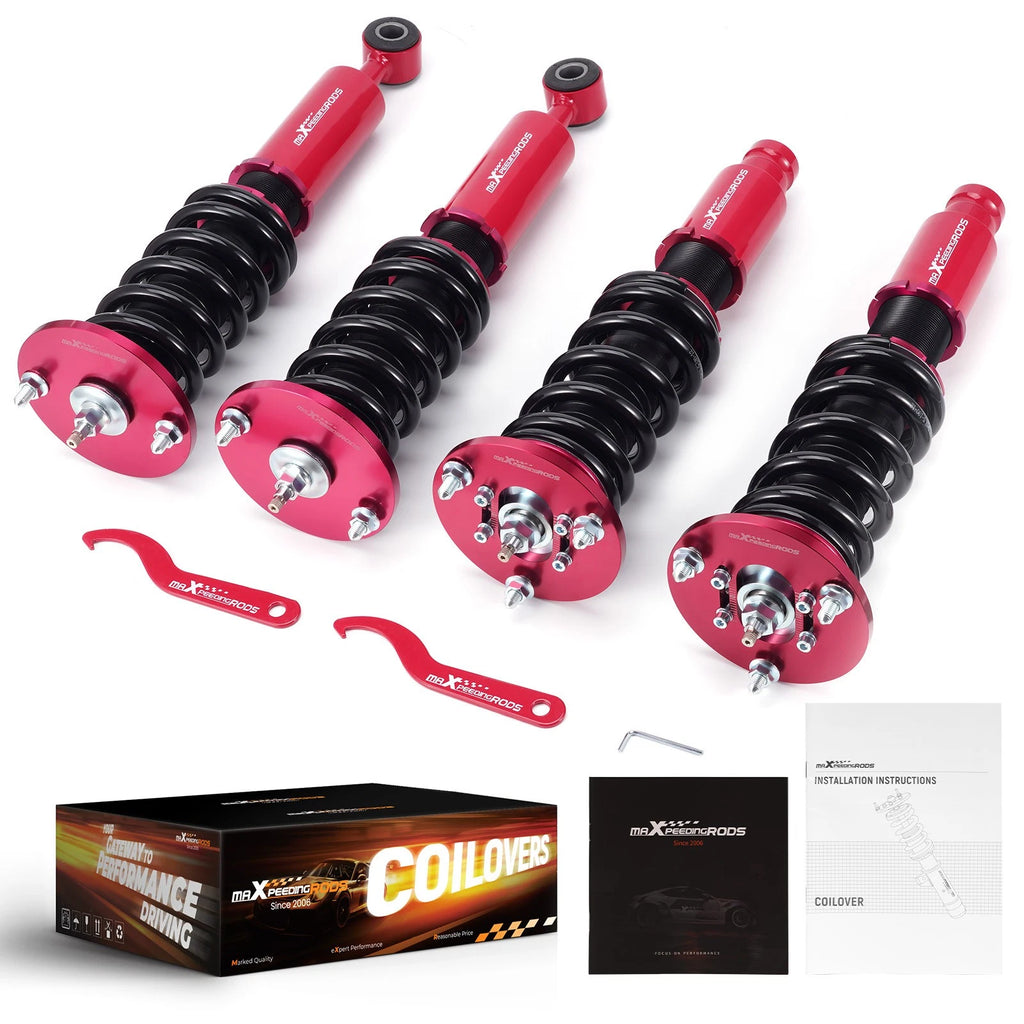 Set of 24 Click Damper Coilovers Shocks Springs for Mitsubishi Eclipse (1995–1999)