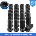 24pc Lug Nut Set for GMC Canyon (2015–2021) 14mm x 1.5 2" Tall